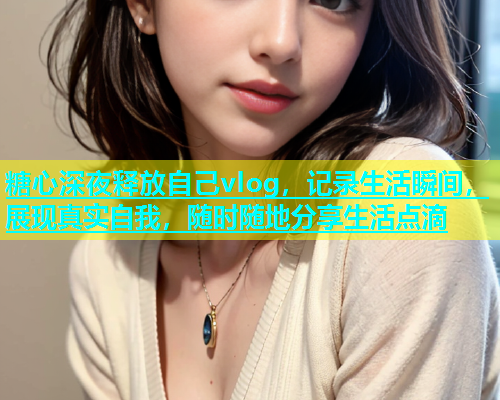 糖心深夜释放自己vlog，记录生活瞬间，展现真实自我，随时随地分享生活点滴