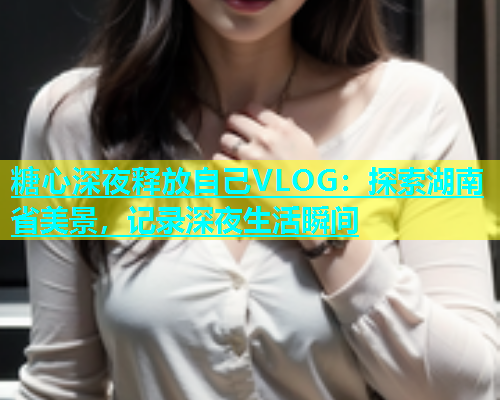 糖心深夜释放自己VLOG：探索湖南省美景，记录深夜生活瞬间