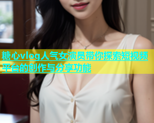 糖心vlog人气女演员带你探索短视频平台的创作与分享功能