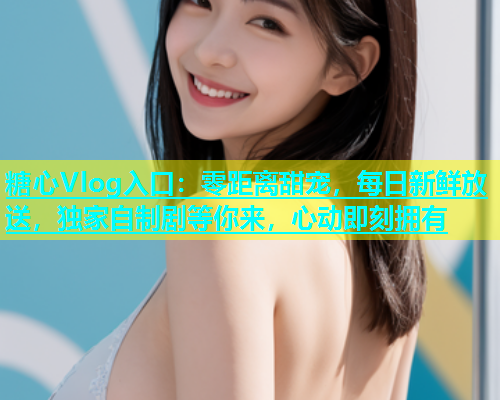 糖心Vlog入口：零距离甜宠，每日新鲜放送，独家自制剧等你来，心动即刻拥有