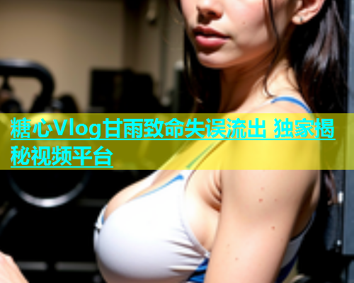 糖心Vlog甘雨致命失误流出 独家揭秘视频平台