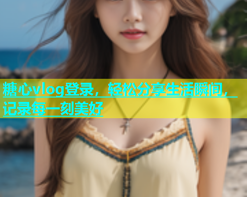 糖心vlog登录，轻松分享生活瞬间，记录每一刻美好