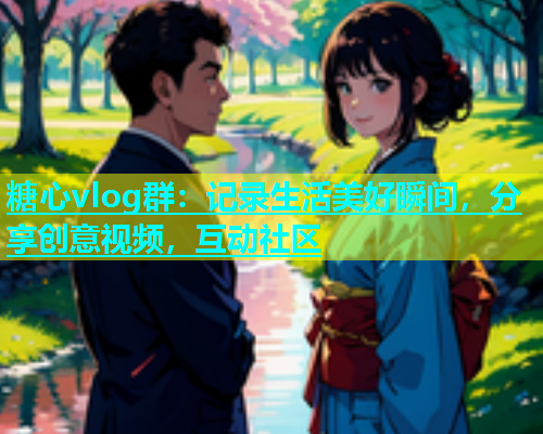 糖心vlog群：记录生活美好瞬间，分享创意视频，互动社区