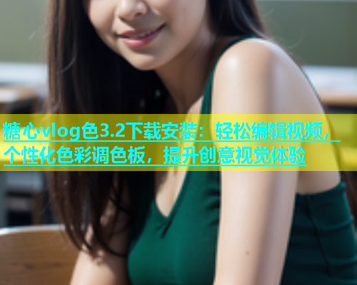 糖心vlog色3.2下载安装：轻松编辑视频，个性化色彩调色板，提升创意视觉体验