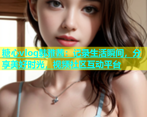 糖心vlog韩雅茜：记录生活瞬间，分享美好时光，视频社区互动平台