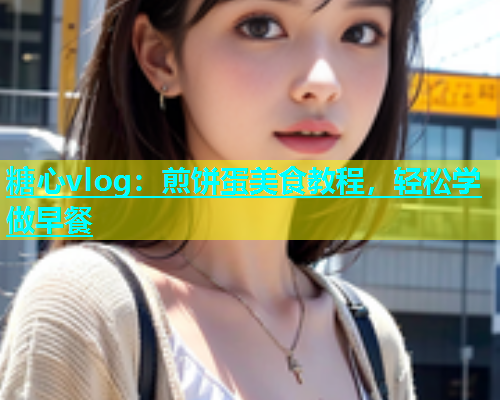 糖心vlog：煎饼蛋美食教程，轻松学做早餐