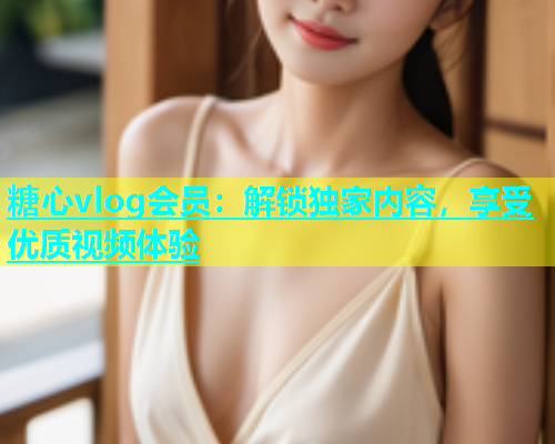 糖心vlog会员：解锁独家内容，享受优质视频体验