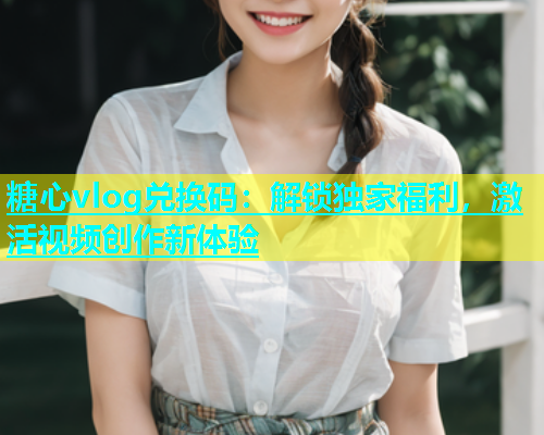 糖心vlog兑换码：解锁独家福利，激活视频创作新体验