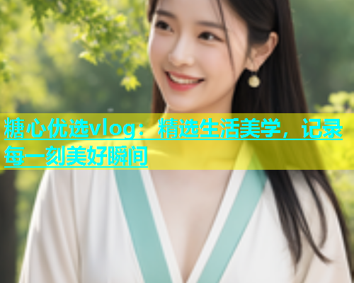 糖心优选vlog：精选生活美学，记录每一刻美好瞬间
