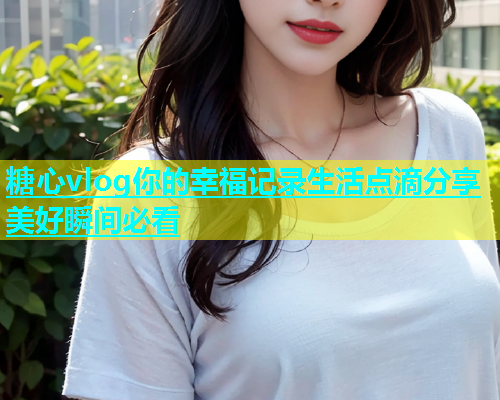 糖心vlog你的幸福记录生活点滴分享美好瞬间必看