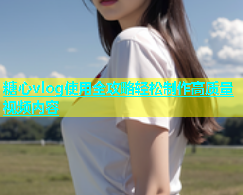 糖心vlog使用全攻略轻松制作高质量视频内容