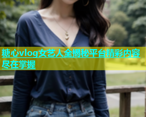 糖心vlog女艺人全揭秘平台精彩内容尽在掌握