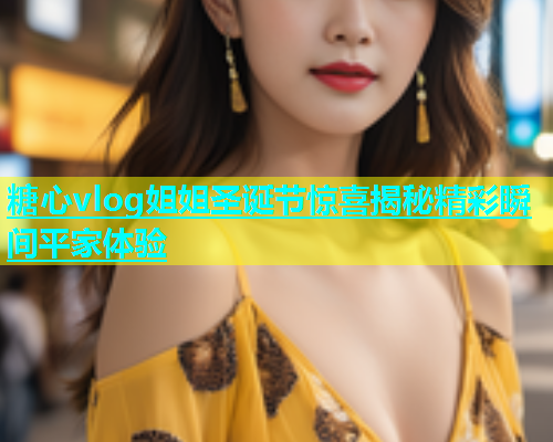 糖心vlog姐姐圣诞节惊喜揭秘精彩瞬间平家体验