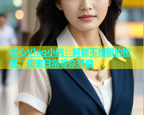 糖心Vlog小桃：解锁不惊醒的秘密，甜蜜日常等你开启