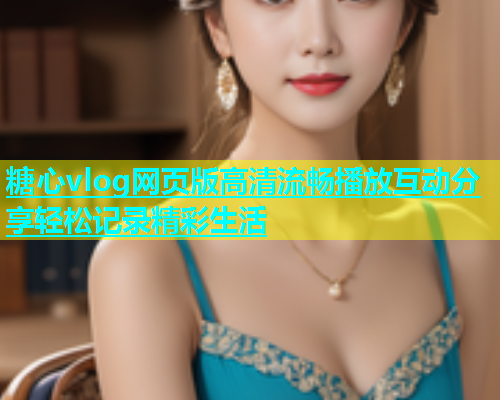 糖心vlog网页版高清流畅播放互动分享轻松记录精彩生活