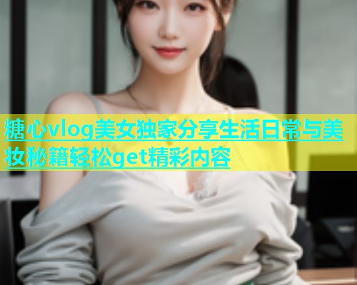 糖心vlog美女独家分享生活日常与美妆秘籍轻松get精彩内容
